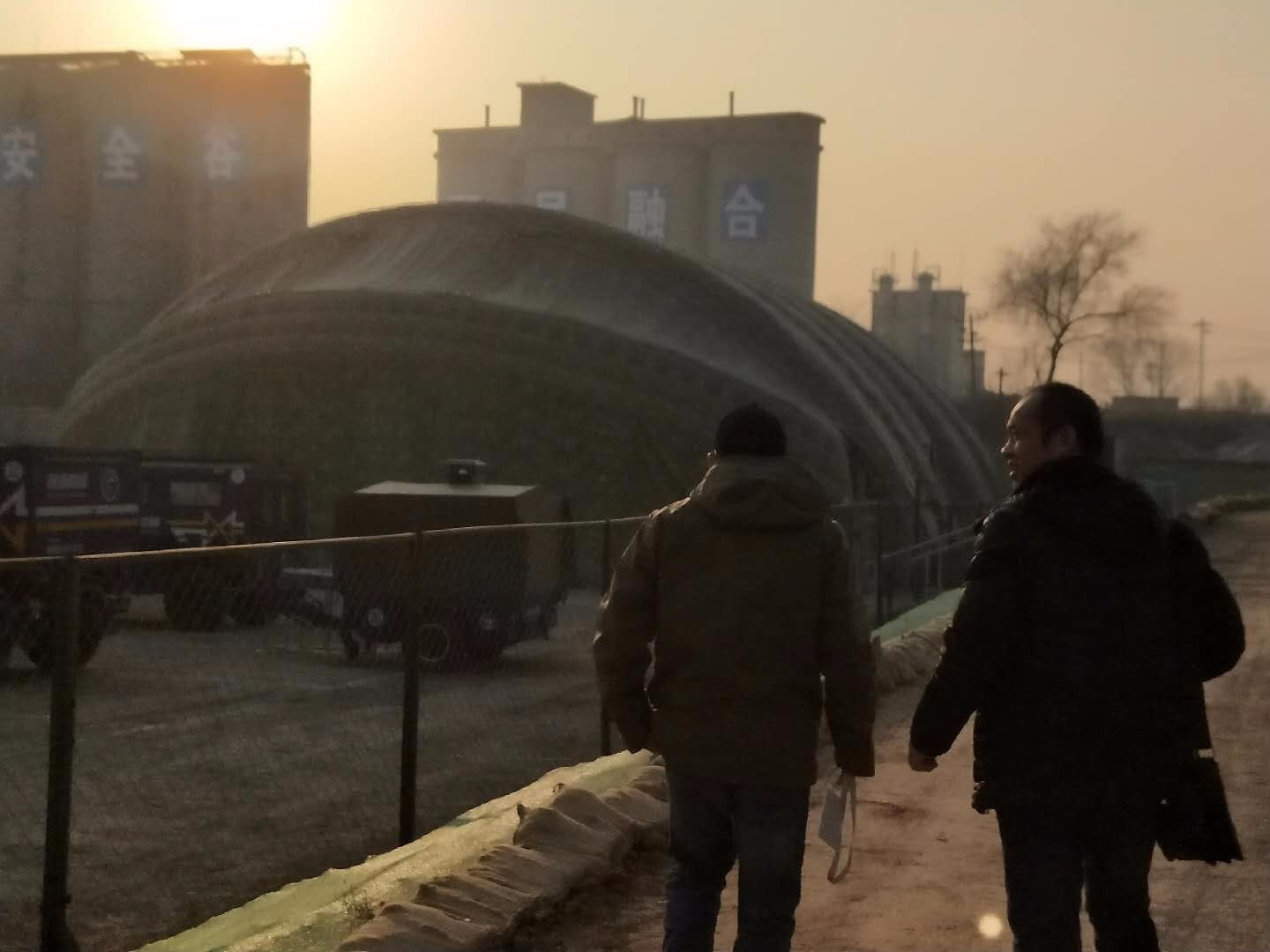 新安机库外罩图